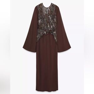 Zara Embroidered Dress